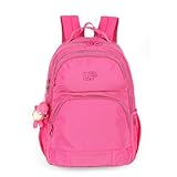 Mochila Costas Escolar Notebook Laptop Juvenil Adulto Infantil Unissex Up4you (Rosa)