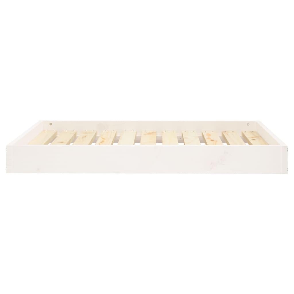 Cuccia per cani in legno di pino massiccio, 91,5 x 64 x 9 cm, robusto divano per animali domestici, con telaio antiscivolo, per cuccioli e anziani, per artrite, delicato sulle articolazioni e