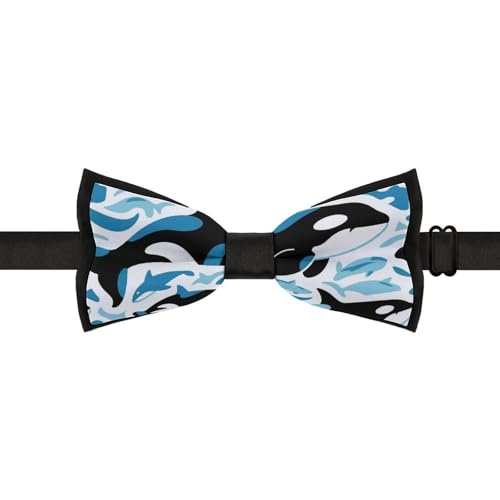 Men's Classic Bow Tie - Adjustable Length for Weddings & Parties4