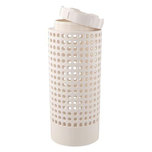 FACAIIO Worm Farm Poubelle à compost pour tube en PVC compact 30,5 x 15,2 x 15,2 cm, couvercle ventilé