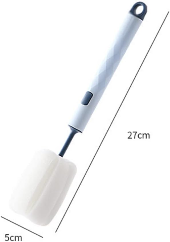 Removable Sponge Brush Kitchen Cleaning Tool Bottle
