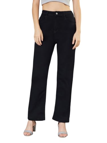 Image of Miss Chase Women's Skinny High Rise Cropped Stretchable Denim Jeans