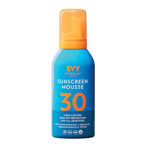 Mousse solaire sport SPF30 anti-yeux qui piquent et très résistante à l'eau