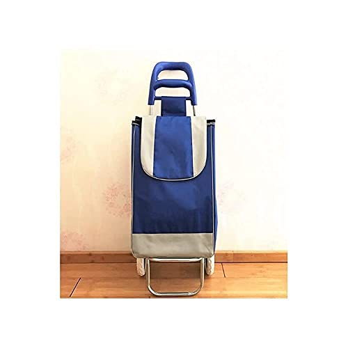 Carrito de Compras Carrito Plegable Carrito de Compras Carrito de Equipaje Carrito de comestibles portátil Carrito utilitario para Compras, Picnic, Almacenamiento en el h