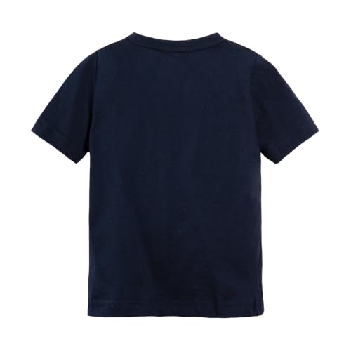Image of Mud Kingdom T-Shirt for Boys Short Sleeve Plain Cotton Classic Summer Casual Stripe