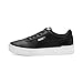 PUMA Women Carina L Sneakers, Puma Black-Puma White-Puma Silver, 38 EU