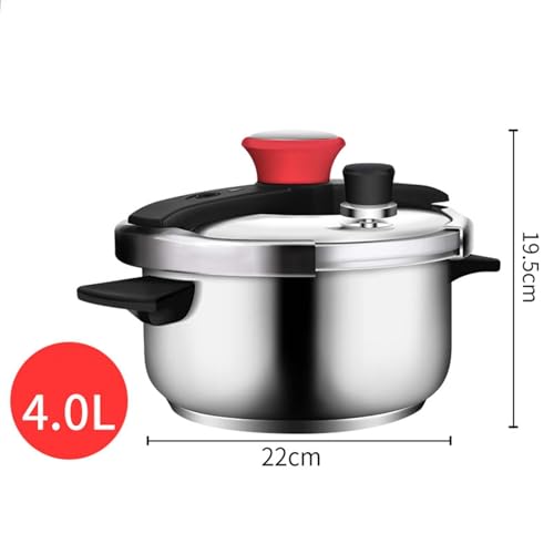 Olla a presión acero inoxidable 4L miniatura 4