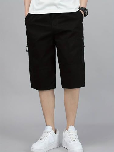 Image of TAGDO Men's Solid Cotton Shorts | Shorts Pant for Men | Shorts for Men (2003)