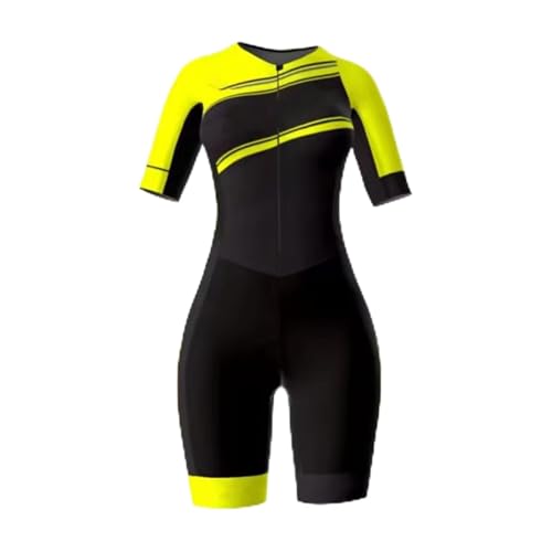 Combinaison de cyclisme femme finie l'irritation avec ce maillot triathlon