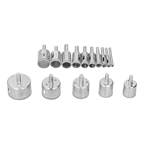 Set de brocas diamantadas para vidrio y cerámica 15 piezas miniatura 6