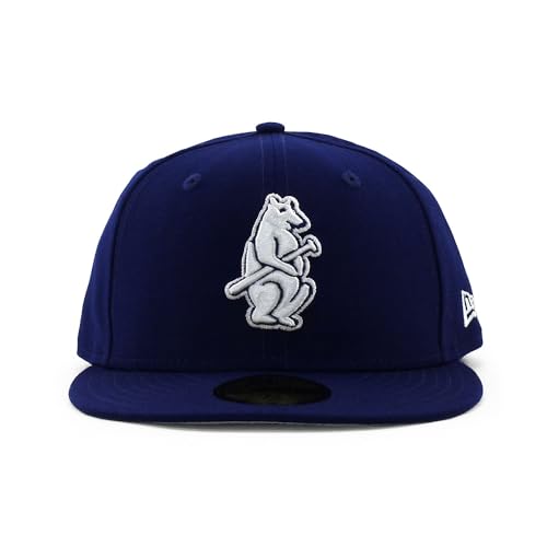 [�j���[�G��] �L���b�v 59FIFTY �V�J�S �J�u�X MLB 1914 COOPERSTOWN CAP CHICAGO CUBS 5950 �X�q �l�C�r�[�u���[ Size 7-5/8 [���s�A���i]