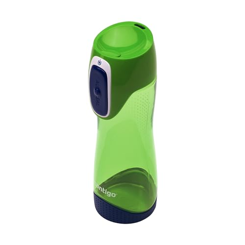 Contigo Trinkflasche Swish Autoseal, große BPA-freie Kunststoff Wasserflasche für Kinder, 100% auslaufsicher mit automatischer Verriegelung, für Sport, Kindergarten, Kita, Schule, 500 ml