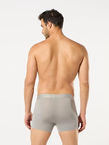 Image of ESSA Men's Ultra-Soft Modal Trunk Underwear | Moisture-Absorption with 4-Way Stretch | Breathable Contour Pouch, Microfiber Waistband with Spandex