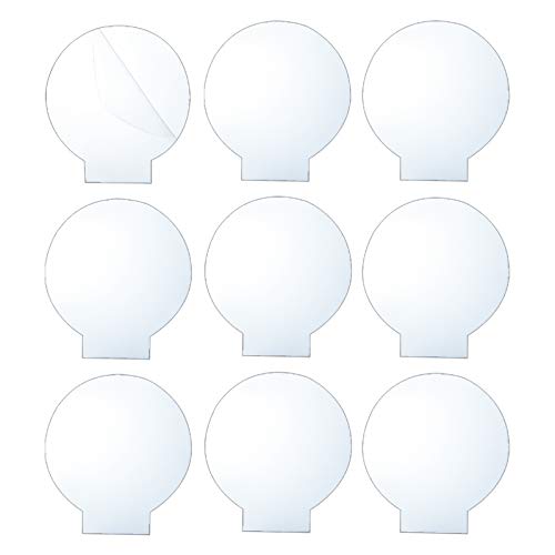 FANTESI Lot de 9 feuilles rondes Cover