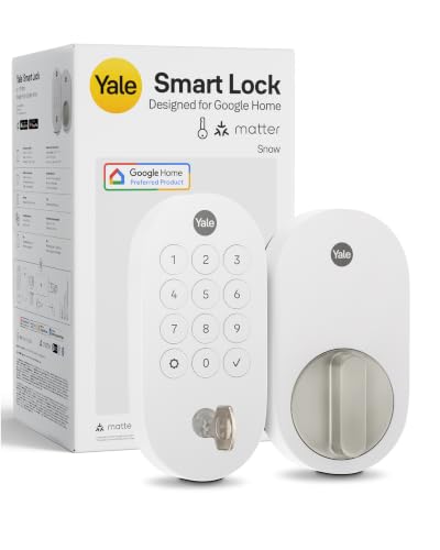 Yale Smart Lock Deadbolt with Google Matter