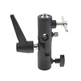 [page_title]-H-Form Blitzhalter Blitzneiger Blitzschuh Schirmhalterung für Aufsteckblitz