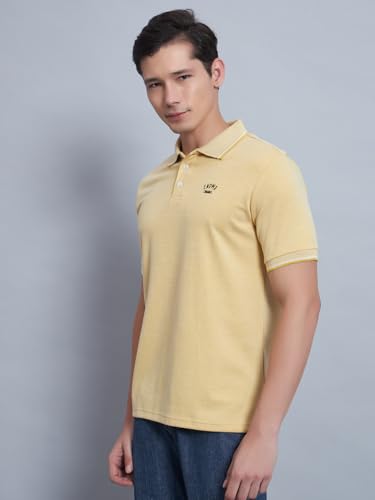 Image of ENDEAVOUR WEAR Men Men Short Sleeve Solid Cotton Rich Polo T Shirt | Collar Tshirts | Half Sleeves | Plain-Regular Fit