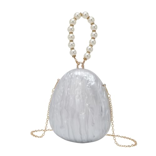 Sac de soirée GUMMMY avec chaîne bandoulière et poignet pour banquet