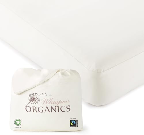 Organic Cotton, 100% Waterproof Mattress Protector Pad –...