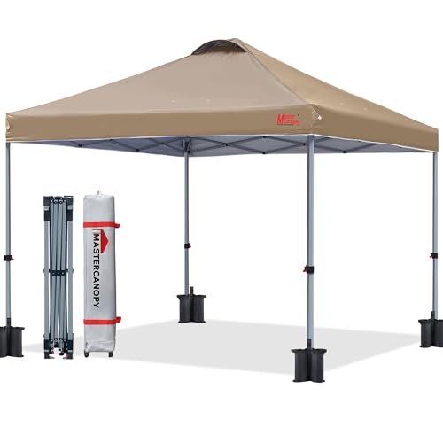 MasterCanopy 2 x 2 m Pop-up-Pavillon Faltpavillon Festzelt mit...