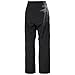 Helly-Hansen Sogn Shell Pant - Women's High Waist Adjustable Snow Pant, Waterproof Skiing Pants with Cargo Pockets, 990 Black - L