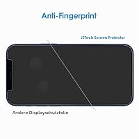 JETech Sichtschutz Schutzfolie für iPhone 12, 2+2 Stück – Ansicht 7