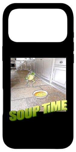 Funny meme - Soup Time Meme Frog Meme Meme X}zP[X iPhone 17 Pro Max p