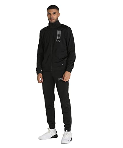 PUMA （プーマ） GRAPHIC トラックスーツ 上下セット 【ユニセックス】 （585325） プーマブラック(01) M