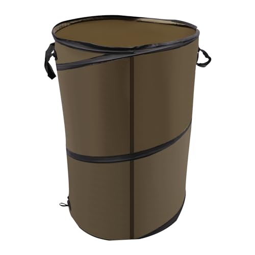 Caneca de basura rectangular plateada 40 galones miniatura 7