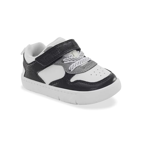 Carter's Every Step - Every Step Unisex-Baby Harry-BP Casual White/Black Size 3.5 - -50%