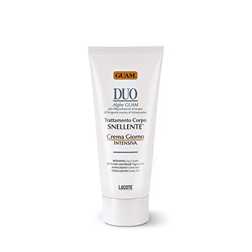 Guam Duo Day Slimming Cream, Skin Tightening Cream For Body With Seaweed | Fat Loss Leg And Thigh Slimming Lotion | Skin Firming And Tightening Lotion, Fat Burning Lipo Gel, 6.7 Oz #TOP2