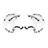 Equipaje Motocicleta para BMW K1600 para Grand K1600GA K 1600 para Bagger 2017+ Maletero Lateral Trasero Motocicleta Portaequipajes Adicional Estante Tour Pack(Transparent)