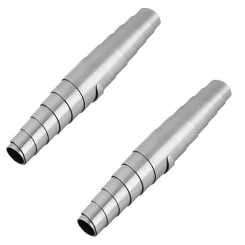 Replacement Springs for Hand Pruners, 6cm Standard Fitting Stainless Steel Heavy Duty Volute Spring for Pruners Models, Pruning Shears Springs, Spring Scissors Parts & Accessories (Silver, 2)