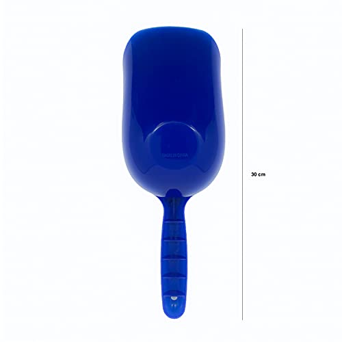 Pá de Gelo de Plástico Grande (Azul)