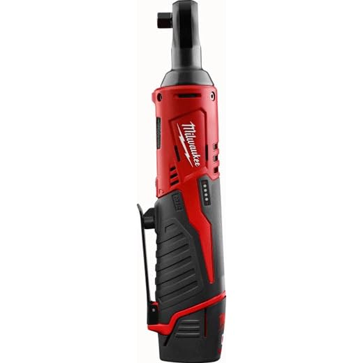 Milwaukee M12 Cordless Ratchet Kit with Compact Low-Profile Head