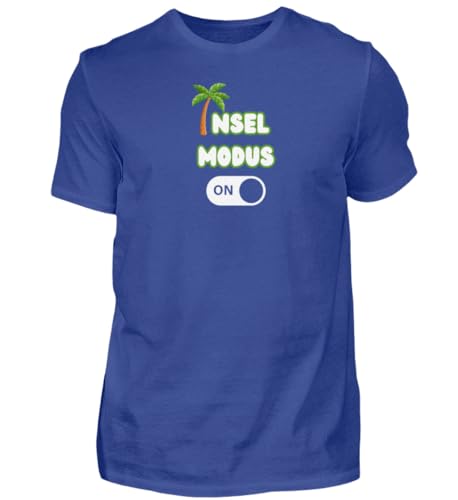 T-shirt Mallorca Inselmodus ON Malle Party pour enterrement de vie de garçon marine XXL