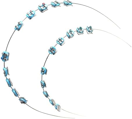 1 Pack Temporary Tooth Decoration with Metal Wires,Blue