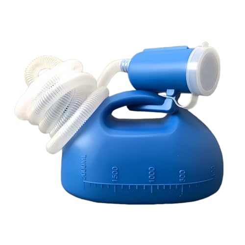Salud, Sports SUNNICE Orinales Hombres, 2000ml Botella de Orina con Tapa, Tubo Largo 120cm, Orinal Portátil, Orinal a Prueba de Derrames, Botella Pee For Potty para Hospital...