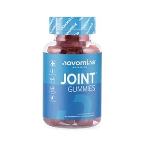 Joint Gummies – Joint Care Supplement – Bone &Joint Vitamins – Glucosamine Chondroïtine Kurkuma Vitamine D E C Geïnfundeerde supplementen – Glutenvrij -1 Maand Levering – Joint Gummies door Novomins