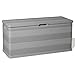 Produktbild vidaXL Gartenbox Auflagenbox Kissenbox Gartentruhe Truhe Kiste Aufbewahrungsbox Garten Kissentruhe Mehrzwecktruhe Grau 117x45x56cm 280L