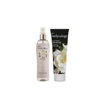 Bodycology Pure White Gardenia Fragrance Mist and Body Cream Set