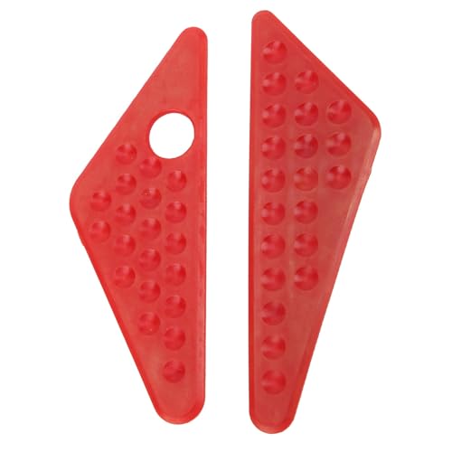 Adfaga Repose-pieds de remplacement pour pédale de moto, large, antidérapant, en plastique Durable, pour Hornet CB250 CB600 CB900 Hornet250 250, 2 paquets,...