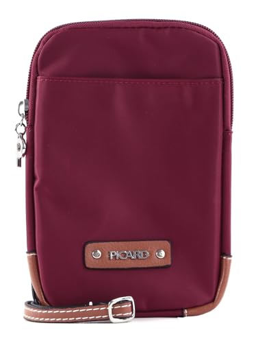 Picard Sonja Mobile Phone Pocket Fuchsia avec bandoulière réglable et porte-cartes