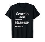 Photo Gallery scorpione / divertente definizione falsa oroscopo dicendo! maglietta Photo Gallery scorpione / divertente definizione falsa oroscopo dicendo! maglietta