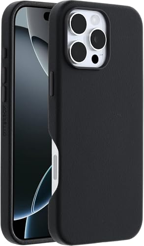 Coque iPhone 16 Pro Max OtterBox cuir noir avec câble USB-C - 3