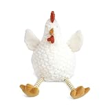 MON AMI Dixy The Chicken Plush Stuffed Toy – 13-Inch Soft & Cuddly Hen Plush Toy | Fun Animal Plush for All Ages | Perfect for Nursery Décor & Playtime