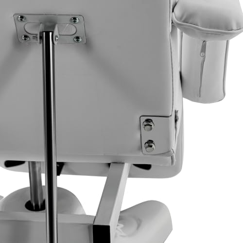 njxbrek Facial Tattoo Chair for Client, Hydraulic Lash Esthetician Bed for Client, 0-80° Adjustable Massage Beauty Bed, 360° Rotating Multi-Purpose Facial Chair Beauty Salon Spa Equipment