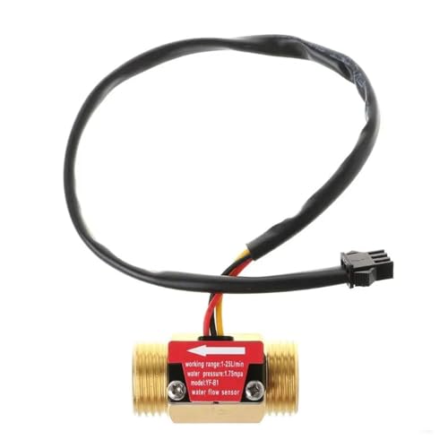 庭のホース散水メーター YF-B1 G1/2" 液体制御フローセンサー流量計 1-25L/分 給湯器用