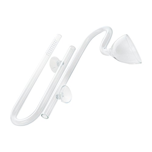 TOOGOO(R) Aquarium Verre Tuyau de Sortie&l'entree de Aquarium 13mm Tube+ Ventouse