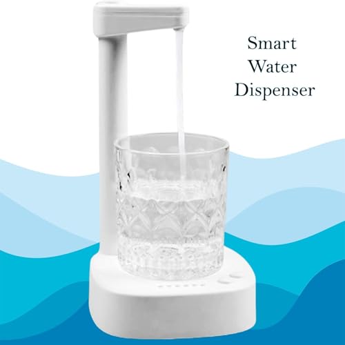Image of Intelligent Desktop Water Dispenser - USB Charging, Portable Water Pump for Bedside, Office, and Camping Use